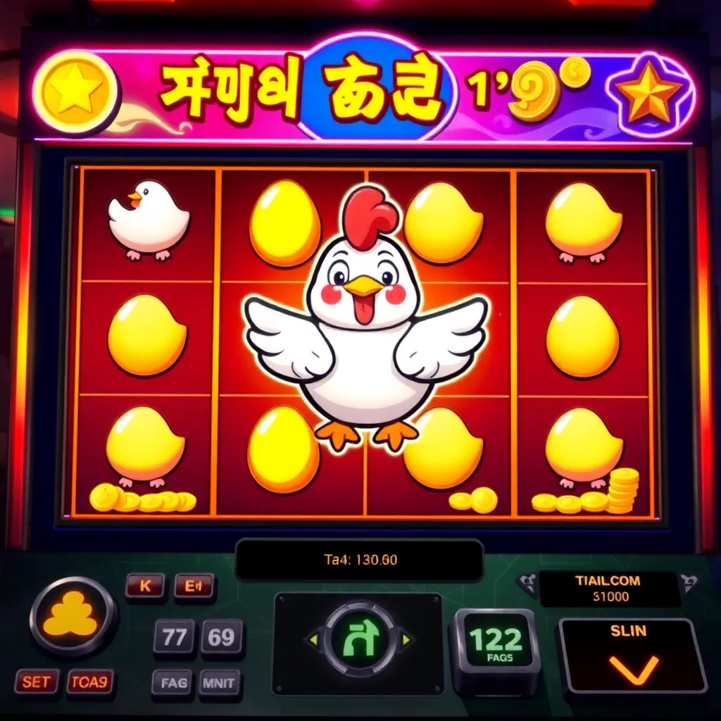 หน้าจอเกม Chicky Run — ระบบ Scatter Pays 6x6